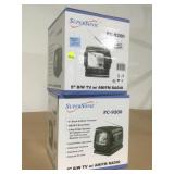 2 NIB 5in SuperSonic FC-9200 portable TV/Radio