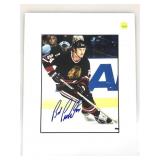 Bob Probert Signed hockey sports print.