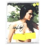 Signed Jennifer Connelly nude photo print.