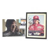 Signed, dedicated photo prints. Rick Worthy,