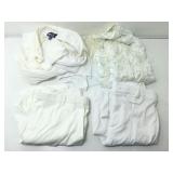 White disco pants, fringed dress and more.