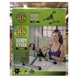 Body cycle portable pedaling device.