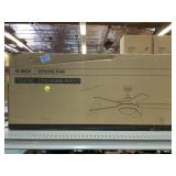 Ceiling fan in box. 52in