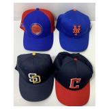 Vintage sports hats.  Assorted