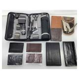 Embosser, new leather wallets and more.
