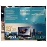 Sharp LC-19SB28UT TV in box