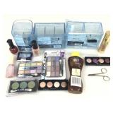 Cosmetics organizers and more.