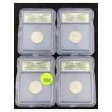 4 Westward Journey Nickels Icg Pr70 Dcam, Master