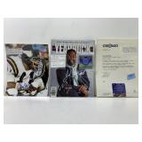 Signed sports yearbook magazine and more.