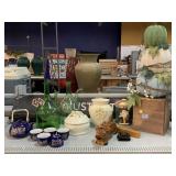 Assorted Home Decor & Glassware