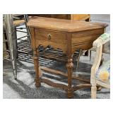 3ft Wide Ethan Allen Hall Table with Drawer