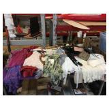 Assorted womenï¿½s clothing, fashion handbags and