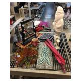 Household Holiday decor items.