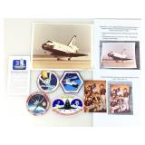 NASA Space Shuttle Challenger & Crew Photos and