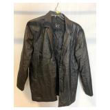 KC collections leather jacket size L.