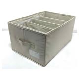 6 NIB chic and chill folding organizer bins.
