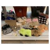 Assorted Womanï¿½s Slippers & Shoes & More