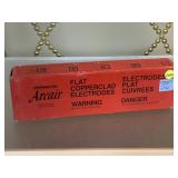 NIB flat copper lad electrodes. Arcair thermadyne