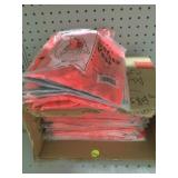 Box of New individually bagged neon blaze safety