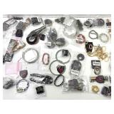 Costume fashion jewelry. Bling earrings,