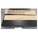 10pcs Peg Board - 1x6ft Sheets - Black on one