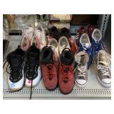 Shoe Lot Vans Jordan Nike Adidas sizes 7Y and 9
