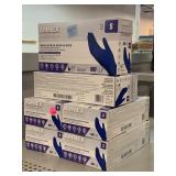 6 NIB Ammex Nitrile Exam Gloves. Count 600. Size