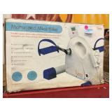 Motorized mini bike in box.