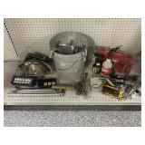 Assorted tools.