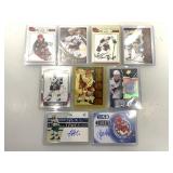 Autographed hockey card lot