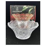 Nachtmann Bleikristal cut glass bowl, Germany