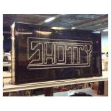 Shotty Light Up Neon Sign 24.5x46.5