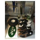 New York Jets Sign , Tire Ash Tray, Trophies