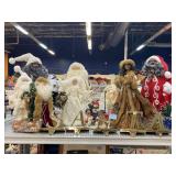 Christmas house decor, Santa figures and more,