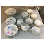 June Rose Japan Plate and Cup set