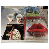 Hot Lips Bean bag chair cover, and Disney Mickey