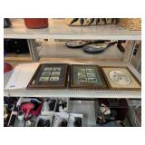 Assorted Art Prints. 3 Framed & Picture Frame
