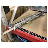 Classic vehicle metal body trim parts. Assorted