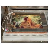Light Up Wall Art Mirror Framed. 25.5 x 18