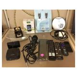 Apple disk player, onn premium 12ft HDMI cable,