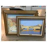Hal Edwardï¿½s paintings, sign and number, Ponte