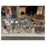 African American Decor Pieces, Plates, Champagne