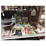 Decorative Shelf Clock with Key, Storage Bags,