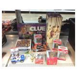 New Clue DVD game w/ Rudolph vinyl figures and