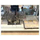 Rockwell Motorized Saw & Box of Screws, Nails &