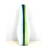 Decorative art glass vase. 17in