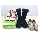 Shoes and boots. Sizes 7 and 8