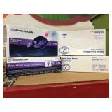 4 boxes Nitrile exam gloves size S