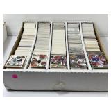 Huge lot of unsorted sports cards