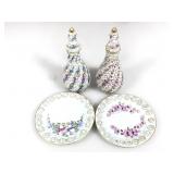 2 Sumerbank porcelain decanter set, bottle
